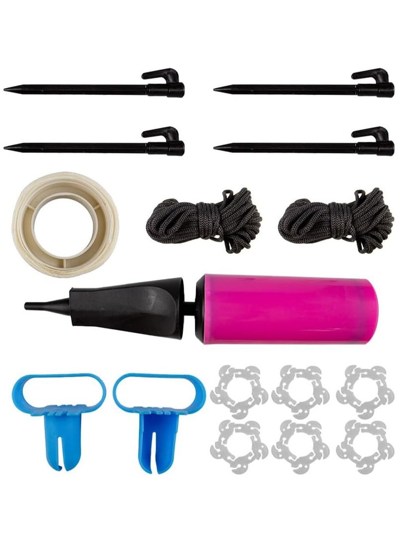 UKR Balloon Arch Kit with Base – Stand for Indoor/Outdoor Use, Includes 50 Balloon Clips, Pump & Knotter, Ideal for Wedding, Baby Shower & Birthday Party Decorations - Image 4