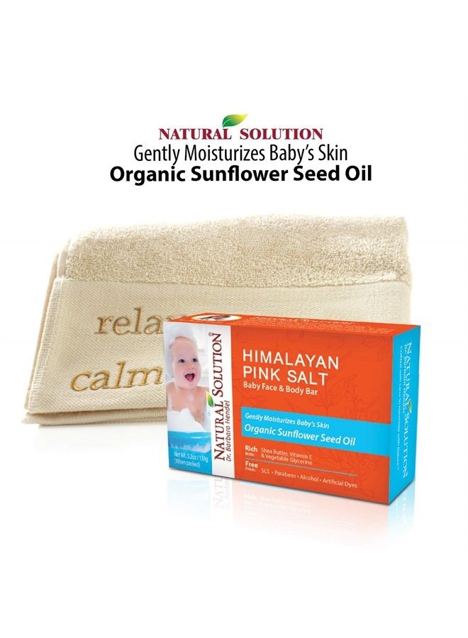 Natural Solution Baby Soap Bar, Gentle For Baby Bath And Skin Care, Herbal & Natural Soap Bar - 5.2 oz,9310 - Image 2