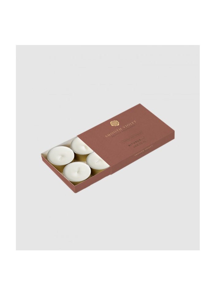 RITUALS Private Collection Smooth Violet Scented Candle Mini Fragranced Mini Candles, 6x43 g 