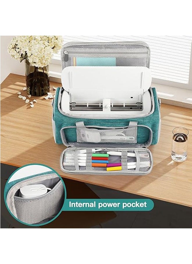 General The carrying pouch is compatible with the Cricut Joy Extra accessory bag for Cricut Joy Extra cards, Cricut Joy Extra pads, Cricut Joy Extra, Green, Eco and Modern  - Image 5