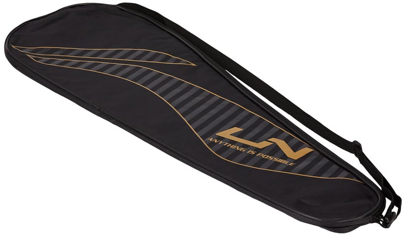 Li-Ning G-TEK 88 GX (AYPP264-5) Unstrung Graphite Badminton Racquet (Set of 1,BLACK/ORANGE , 88 grams , 22-24 lbs ) - Image 2