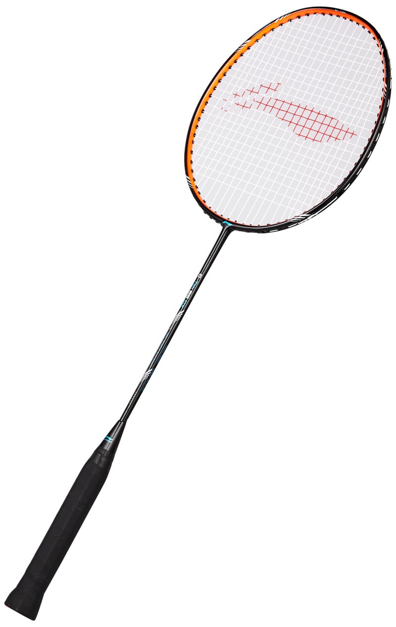 Li-Ning G-TEK 88 GX (AYPP264-5) Unstrung Graphite Badminton Racquet (Set of 1,BLACK/ORANGE , 88 grams , 22-24 lbs ) - Image 5