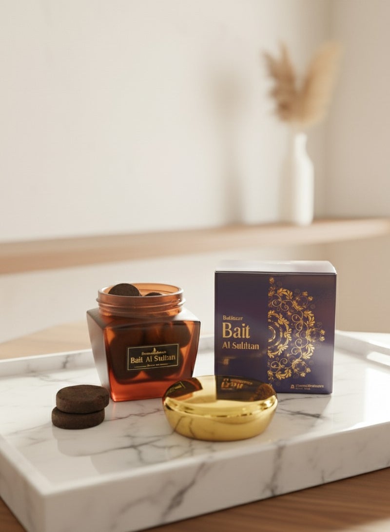 بخور بيت السلطان العربي الفاخر - عطر منزلي فاخر - Image 2