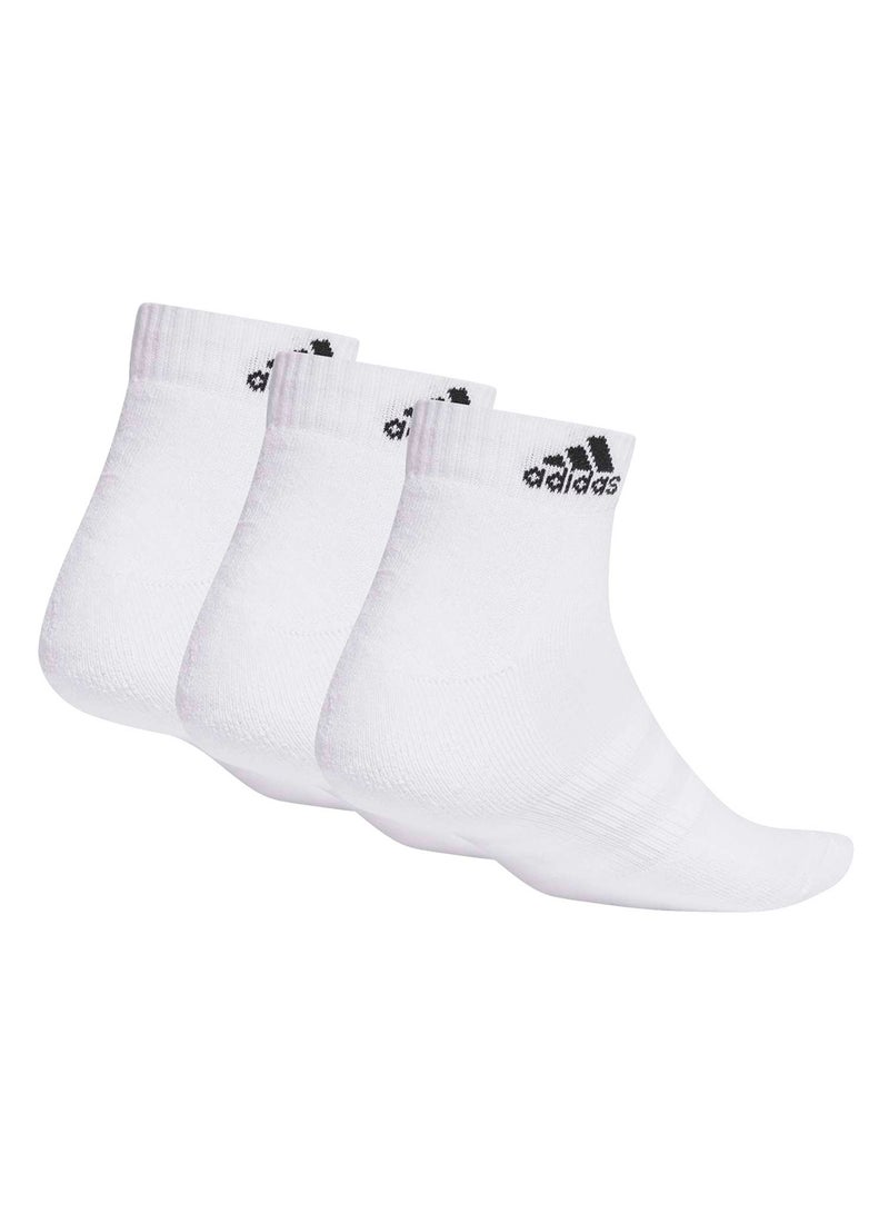 Adidas Cushioned Sportswear Ankle Socks 3 Pair Pack - Image 2