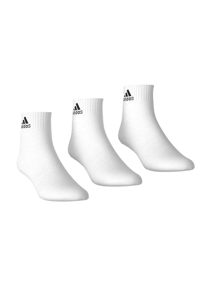 Adidas Cushioned Sportswear Ankle Socks 3 Pair Pack - Image 5