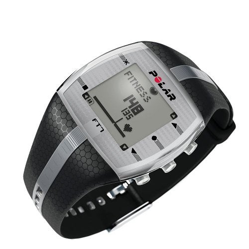 POLAR FT7 Men's Heart Rate Monitor Watch M- XXL Strap (Black/Silver) - Image 3