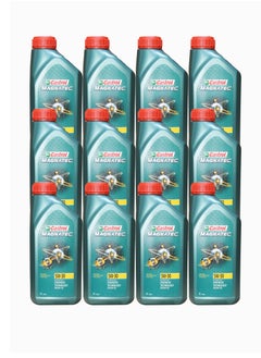 Castrol GTX MAGNATEC 5W-30 Full Synthetic Engine Oil| For Petrol Cars| Cartoon (12x1L)