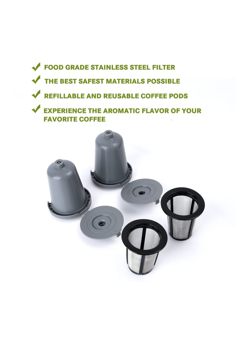 SYOSI - 3PCS Coffee Filter Fit for Cuisinart Reusable Compatible with SS-RFC Single Serve Brewer Coffemaker Series Fit for Homebarista Reusable Filter Cup - Image 1