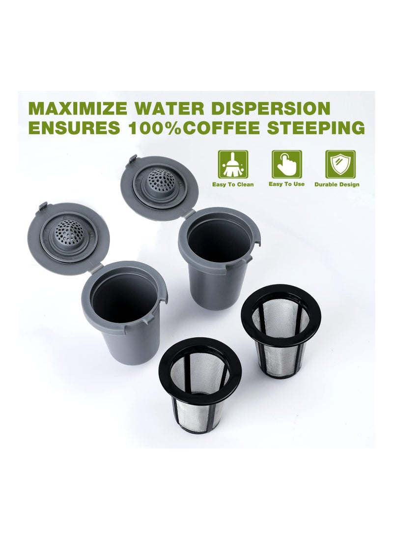 SYOSI - 3PCS Coffee Filter Fit for Cuisinart Reusable Compatible with SS-RFC Single Serve Brewer Coffemaker Series Fit for Homebarista Reusable Filter Cup - Image 1