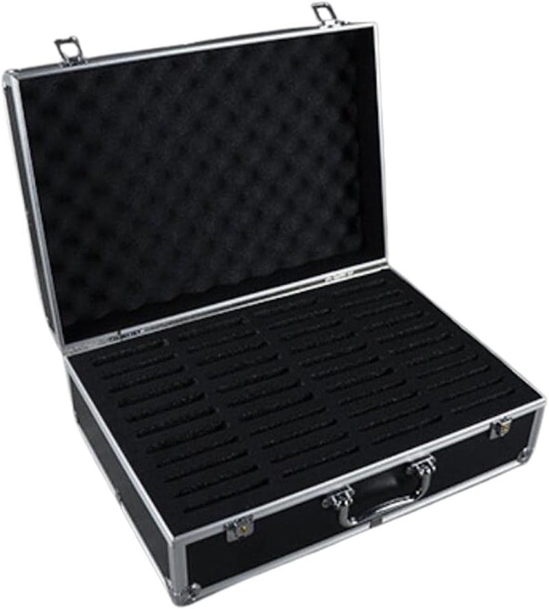 كلاراكو علبة بطاقات BGS PSA متينة مع قفل، لحفظ بطاقات التداول الرياضية المصنفة، تتسع من 35 إلى 360 نقطة. صندوق تخزين مثالي لبطاقات الألعاب الرياضية. - Image 3