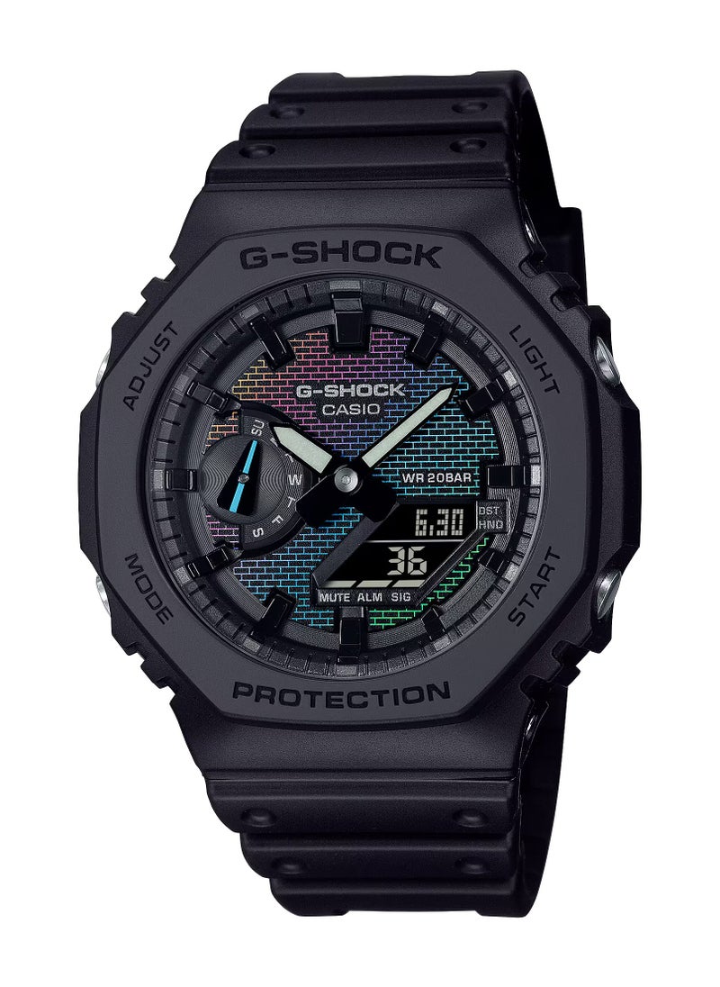 G-SHOCK - Analog+Digital Resin Band Watch GA-2100RW-1A - Image 1