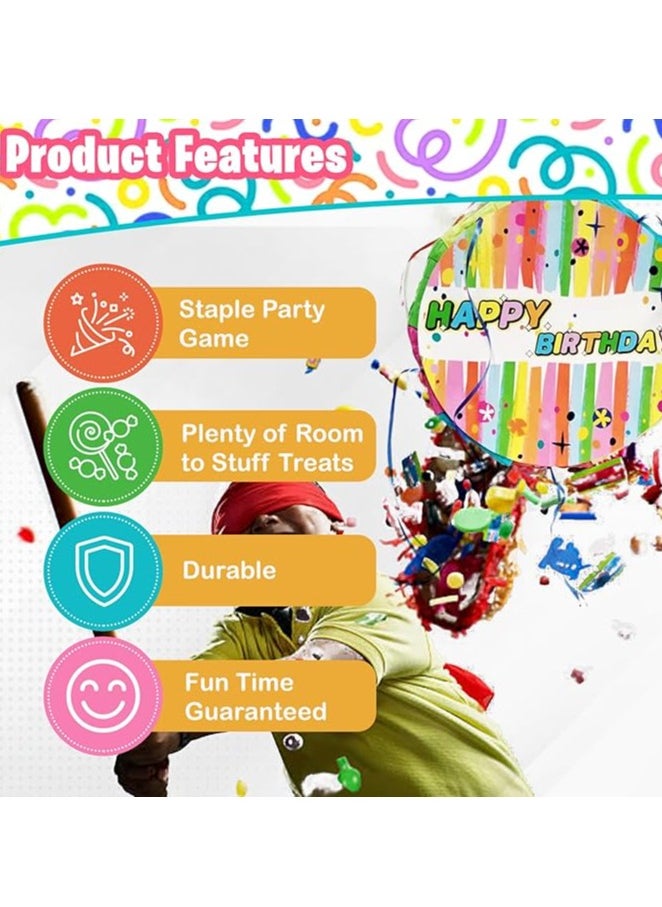 Home Smart Pinata Birthday Pinatas for Boys and Girls Gift for Kid's Birthday Party Decoration Holiday and More  - Image 3