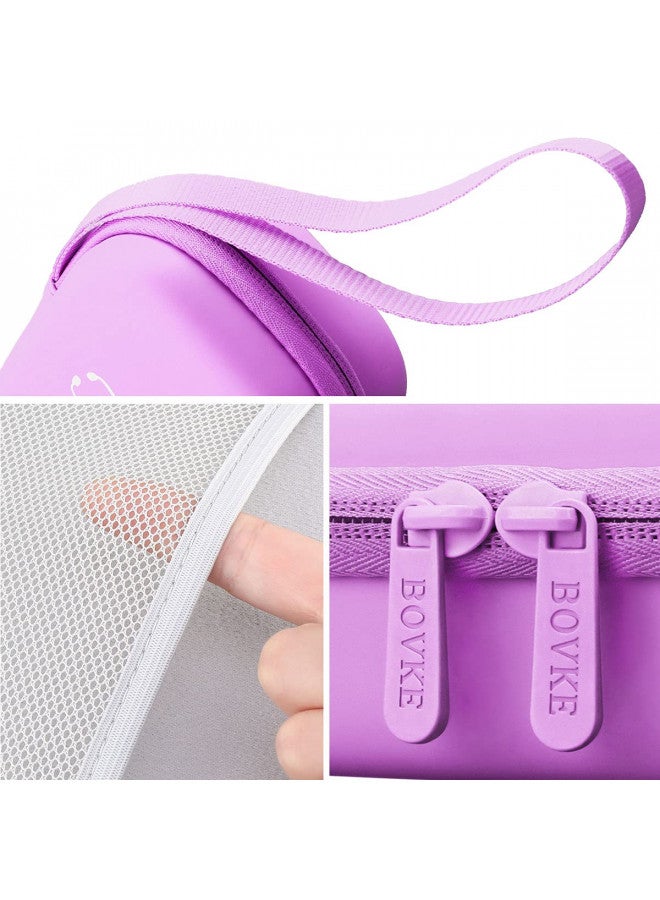 BOVKE Travel Carrying Case Compatible with 3M Littmann Classic III, Lightweight II S.E, MDF Acoustica Deluxe Stethoscopes - Extra Room for Medical Scissors EMT Trauma Shears and LED Penlight, Purple - Image 5