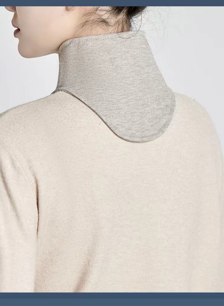 Generic 1pc Support neck brace, four seasons warm neck scarf, car headrest, women's neck support, casual style, air-conditioned room to protect cervical vertebrae（grey）  - Image 5