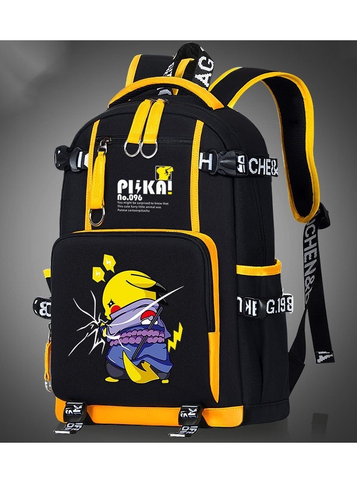 New School Bag For Primary School Students  Trendy And Cool Printed Backpack Luminous Style Luminous Style