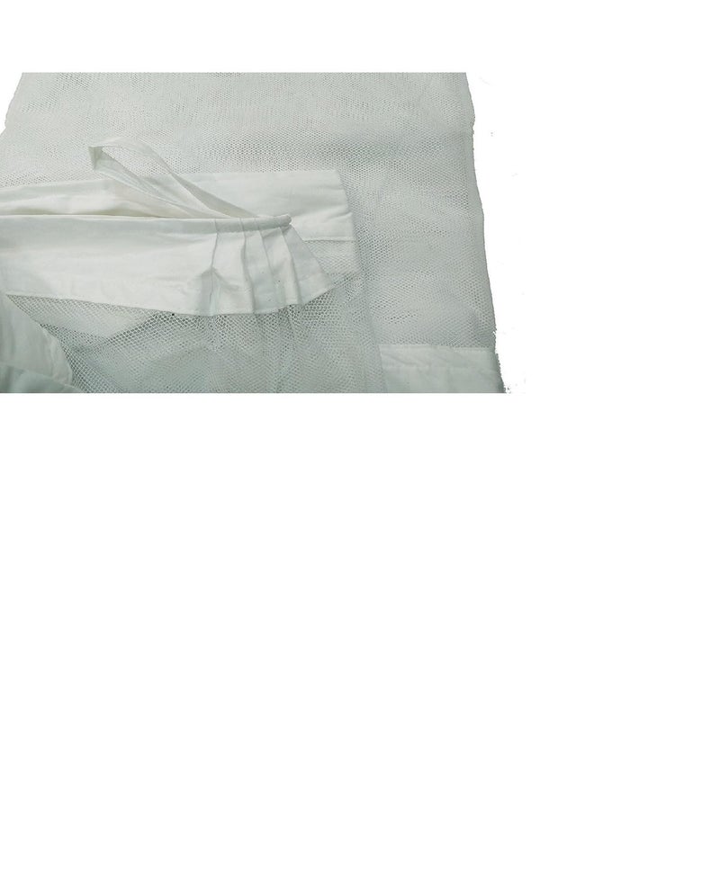 Ans Cotton Mix Mosquito net Pure Cotton Border on Top and Bottom Allergy Free (White, 6.5 X 10 ft Extra Large Size) - Image 5