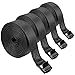 Clay&Fire Lashing Straps with Buckles 4Pack 1 Inch 5 Feet Cargo TieDown Strap Adjustable Cam Buckle Straps for Storage Luggage TrucksTrailerMotorcycle 4 Pack Black15 - Image 2