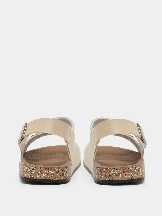 Styli Styli Ankle Strap Platform Sole Sandals