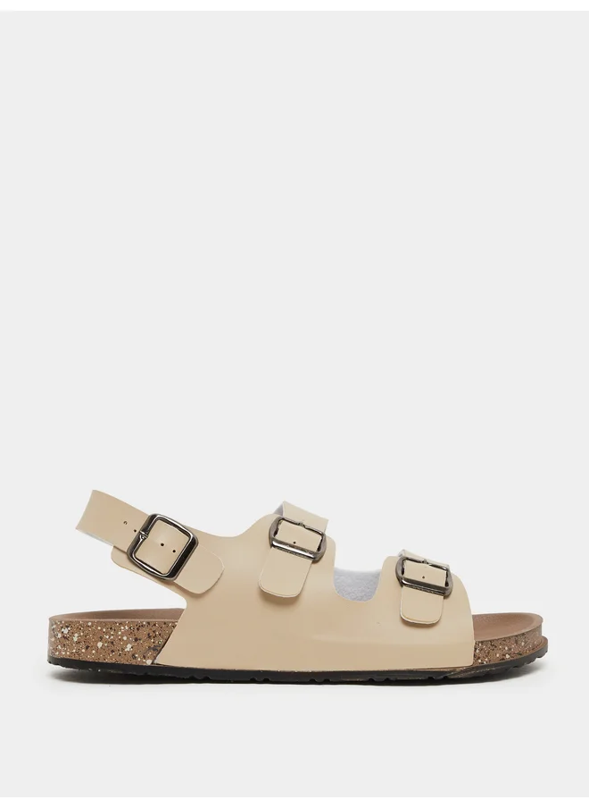 Styli Styli Ankle Strap Platform Sole Sandals