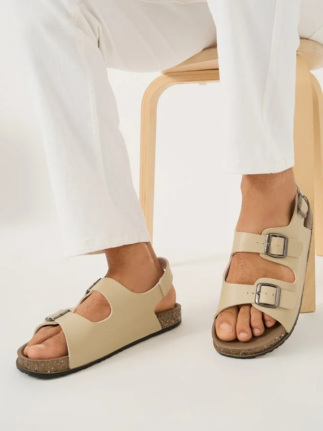 Styli Ankle Strap Platform Sole Sandals