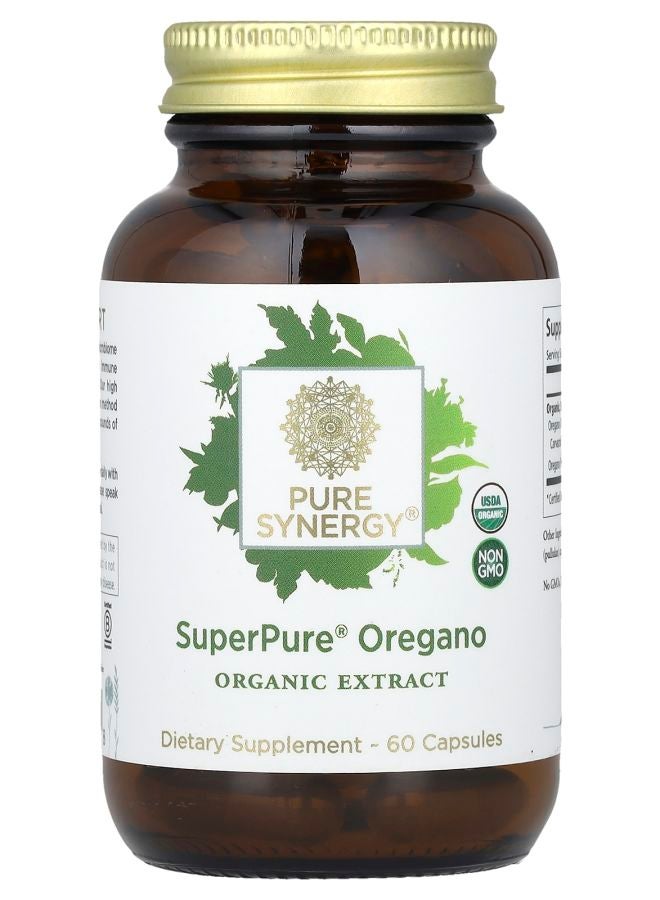 Pure Synergy SuperPure® Oregano 60 Capsules