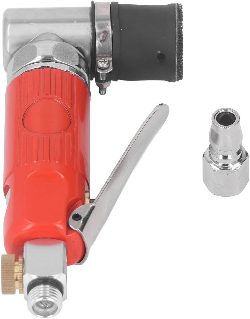 KP 6821 Air Angle Grinder, Pneumatic Grinder Machine, Alloy Steel Eccentric Polisher with 1/4 Inlet, 8500RPM High Speed for Metal Wood Car Surface Polishing Rust Removal - Image 1