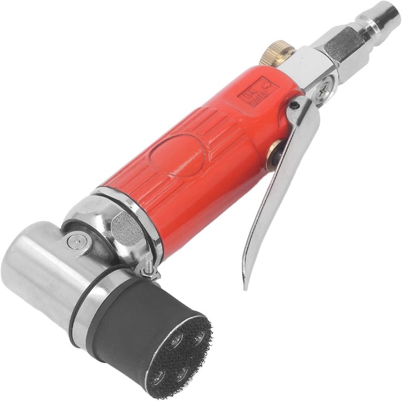 KP 6821 Air Angle Grinder, Pneumatic Grinder Machine, Alloy Steel Eccentric Polisher with 1/4 Inlet, 8500RPM High Speed for Metal Wood Car Surface Polishing Rust Removal - Image 5