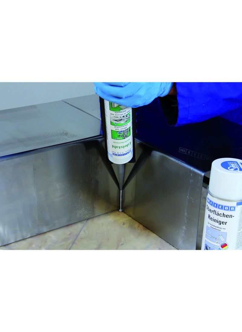 Weicon - WEICON Flex 310 M 310ml Stainless Steel Elastic adhesive on MS polymer basis - Image 1