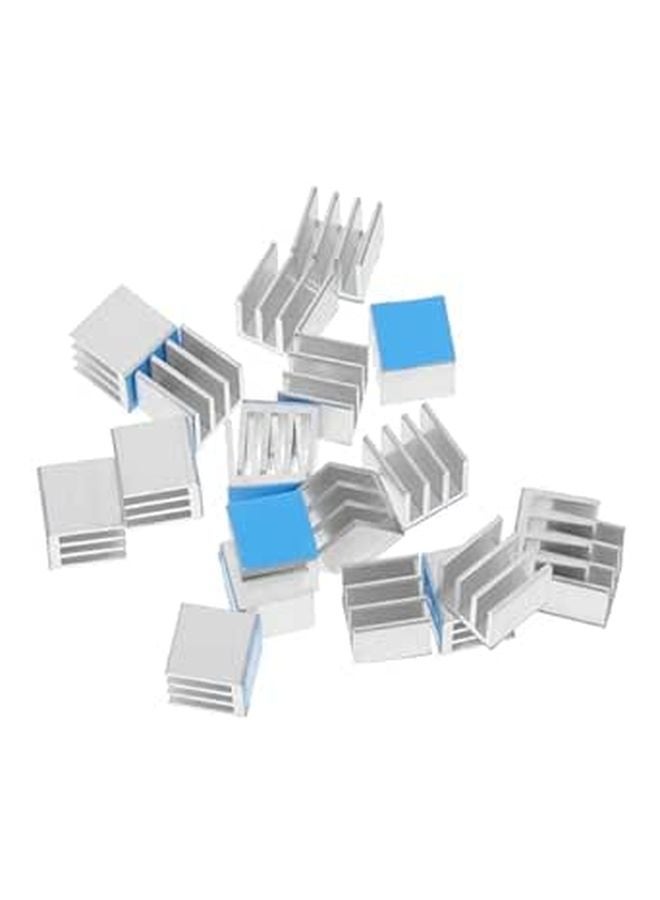 20pcs Cooling Heatsink Blocks Adhesive Thermal Pads for Computers Routers Electronic Devices - Image 1