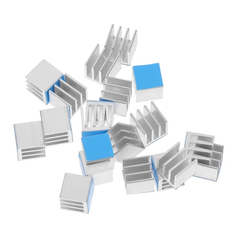 20pcs Cooling Heatsink Blocks Adhesive Thermal Pads for Computers Routers Electronic Devices - Image 2