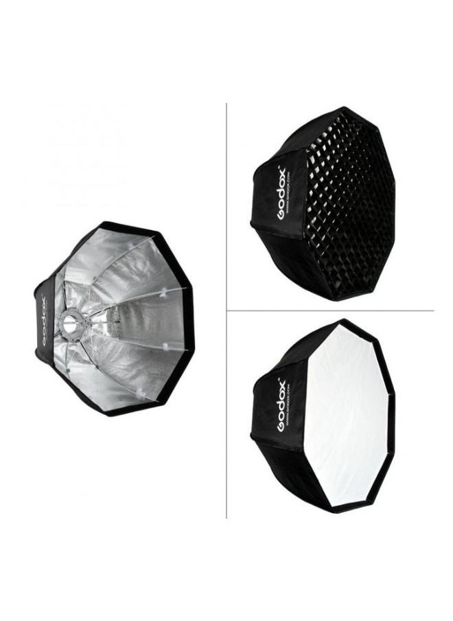Godox - Godox Octa Umbrella Softbox with grid bowens mount 120 cm - Image 1