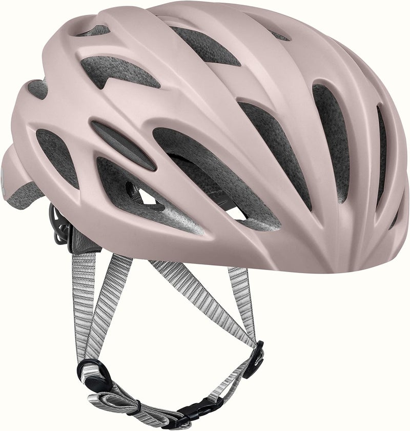 Retrospec Silas Road Bike Helmet with 24 Air Vents & Built-in LED Safety Light - Adjustable Adult Cycling Protection 54-61cm - Padded & Lightweight Design - Image 1