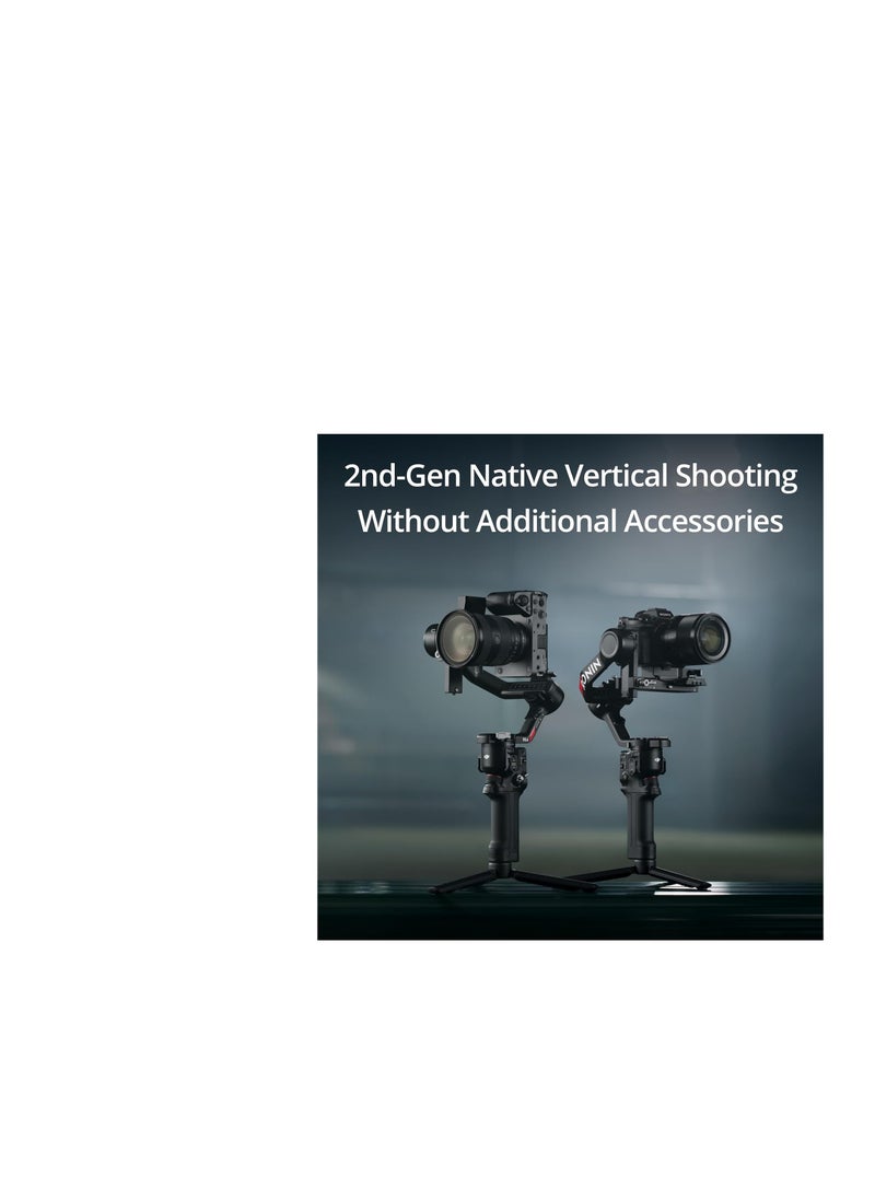 dji - DJI RS 4 Combo, 3-Axis Gimbal Stabilizer for DSLR and Mirrorless Cameras - Image 1