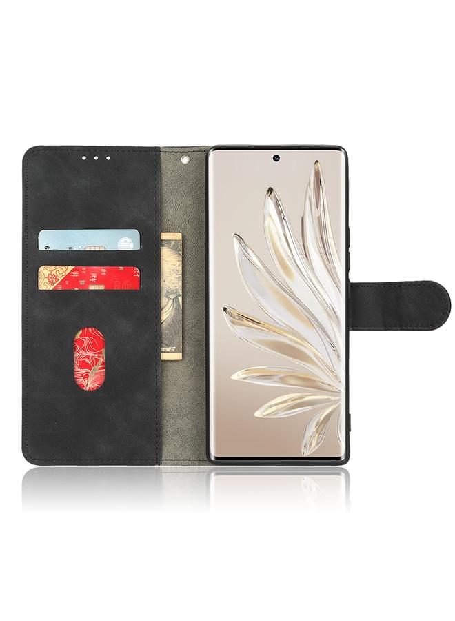 اس-توب جراب هاتف Honor 70 5G مصنوع من الجلد مع غطاء مغناطيسي قابل للطي - Image 4