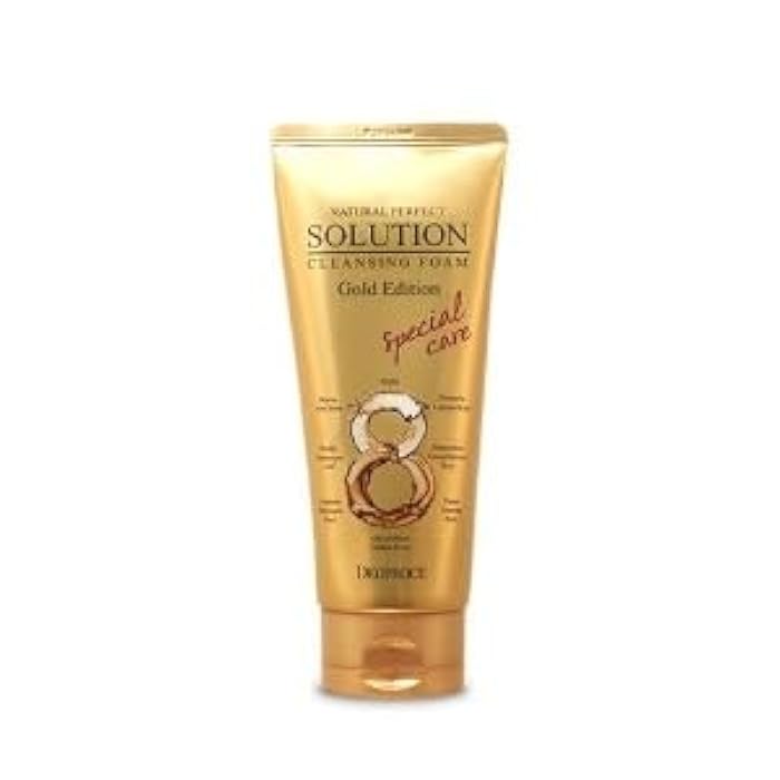 DEOPROCE ديوبروس طبيعي مثالي حل رغوة تنظيف ذهبية 170 جرام - العناية بالبشرة الكورية لبشرة متألقة - Image 1