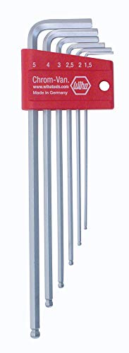 Wiha 66995 6-Piece Metric Ball End Long Hex L-Key Set - Image 2