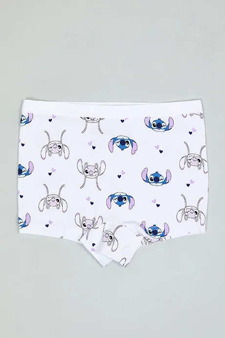 R&B 3 Pack Stitch Print Boyshorts