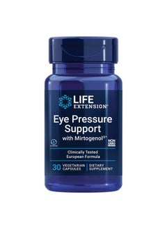 Life Extension Eye Pressure Support Supplement With Mirtogenol Eye Health Supplement Once Daily Nongmo Glutenfree 30 Vegetarian Capsules  - Image 1