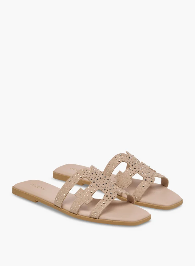 Celeste Women's Embellished Slip-On Sandals