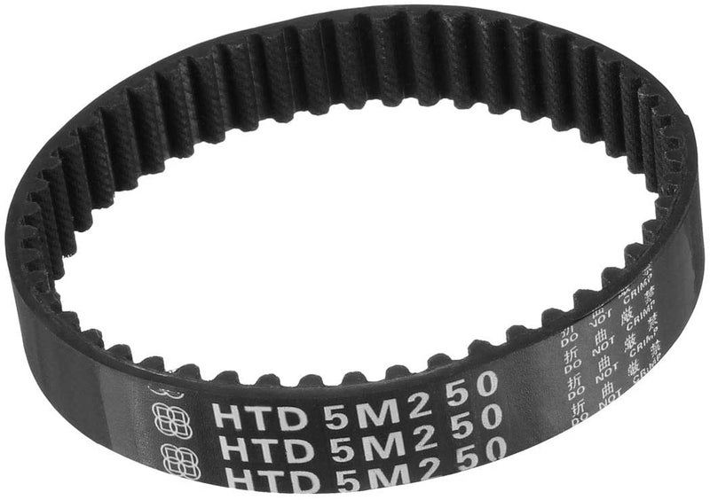 HTD5M250 حزام توقيت مطاطي بعرض 15 مم وبكرات متزامنة مغلقة الحلقة - Image 1