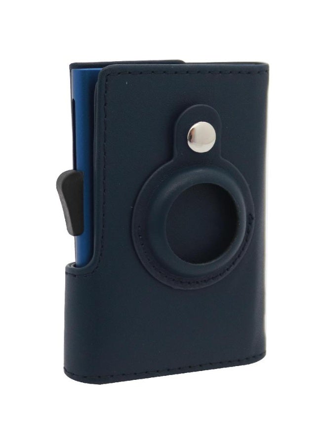 سي-سيكيور محفظة بطاقات جلدية كاجوال سوداء - Image 3