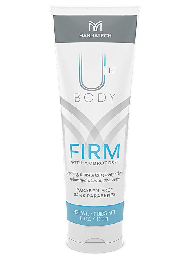 Mannatech Moisturizing Body Cream, Firm with Ambrotose 6oz. Moisturizer for Dry Skin, Refresh, Hydrates, and Softens Whole Body, Mild Formula, Paraben-Free, Moisturizing Cream For All Skin-Types - Image 1