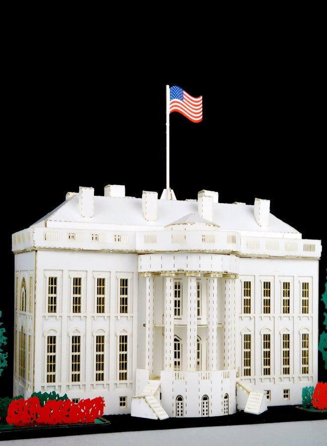 Kawada Paper Nano White House Building Kit - Image 3
