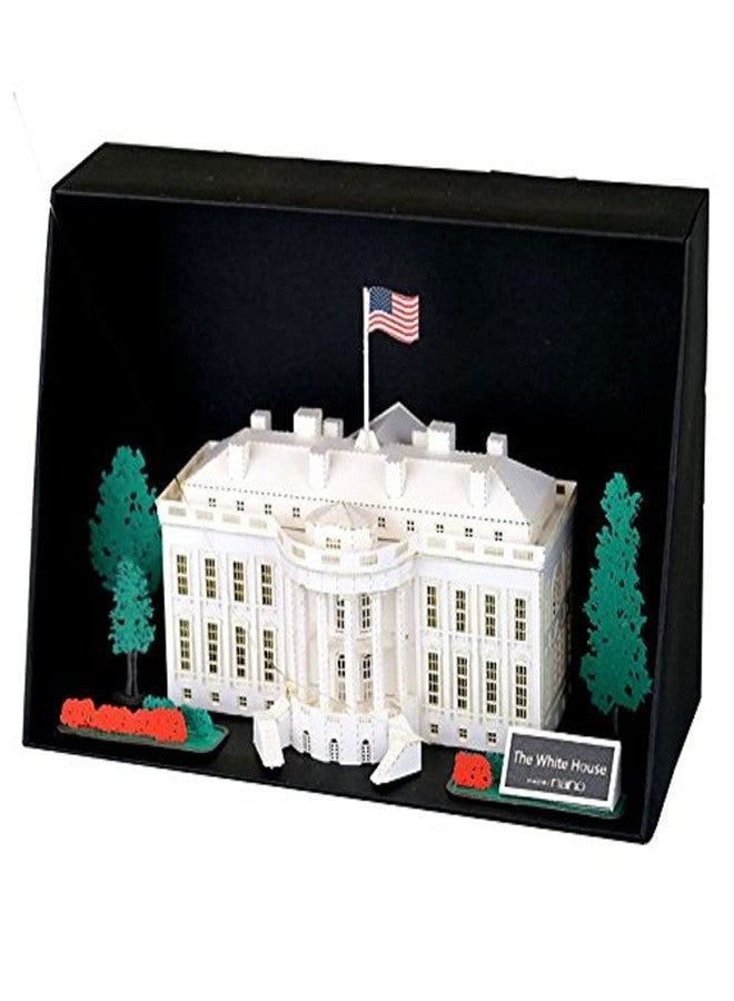 Kawada Paper Nano White House Building Kit - Image 1