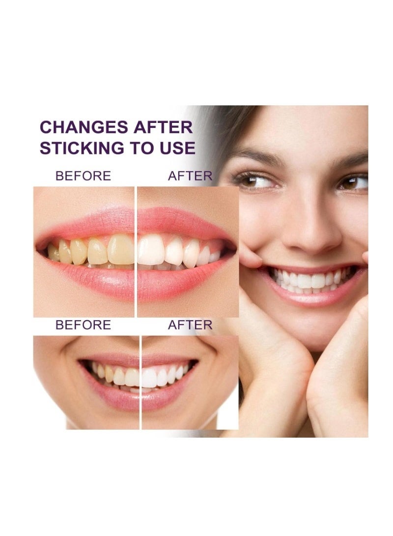 EELHOE 50ml Purple Color Corrector Toothpaste – Instant Teeth Whitening, Neutralizes Yellow Stains, Advanced Daily Teeth Cleaning Formula - Image 3