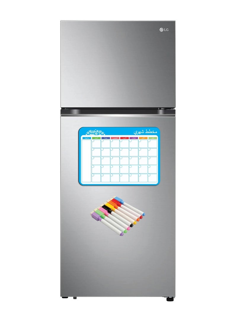 Generic Dry Erase Calendar magnetic Whiteboard White monthly and daily in arabic text  - Image 3