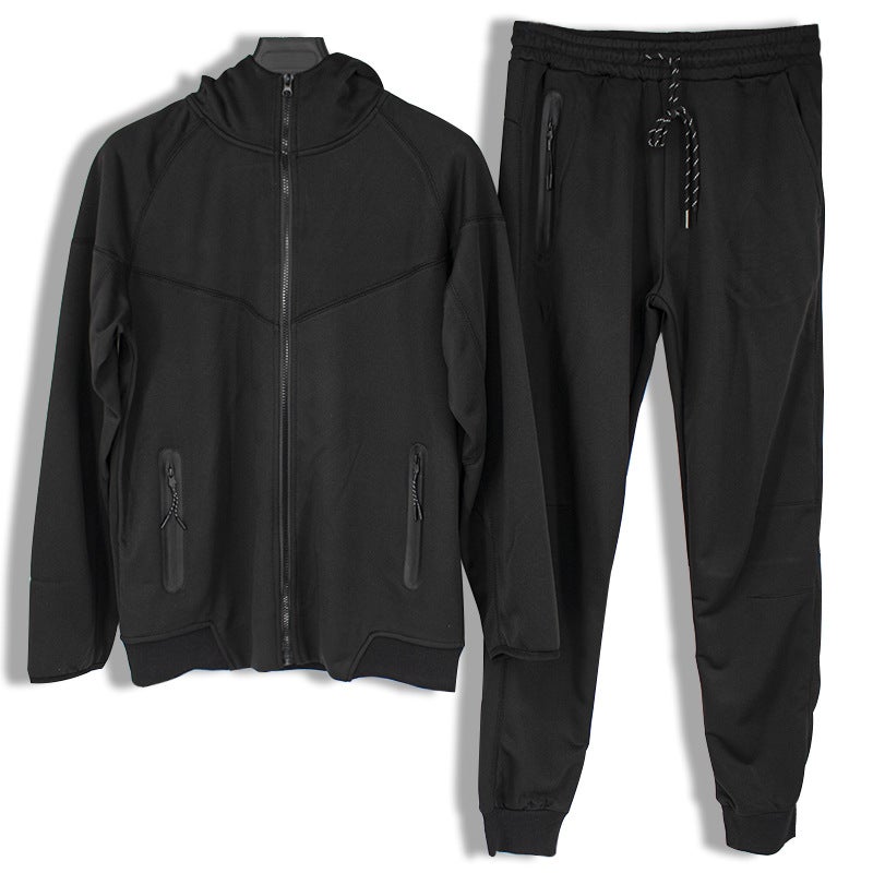Men'S Hooded Sweater European Code New Sports Suit Men'S Set With Manufacturers Customization - Image 1