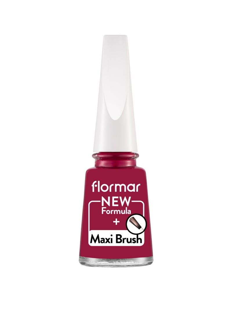 flormar Classic Nail Enamel 482 Expressive Blackberry - Image 1