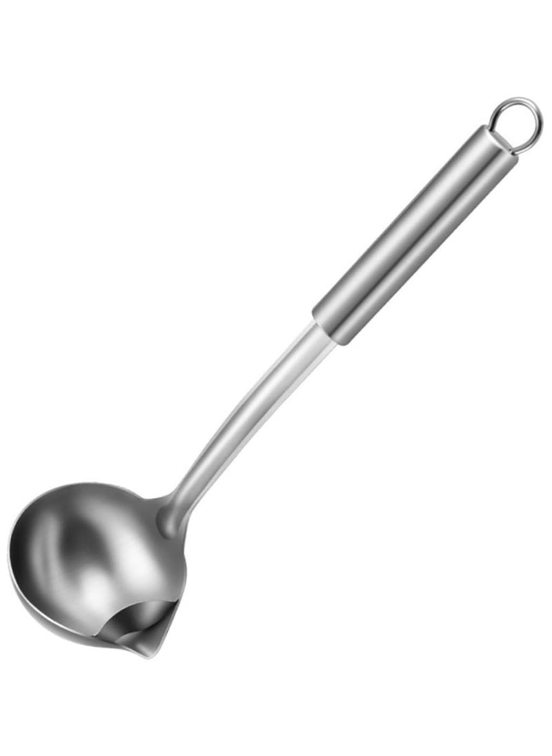 Stainless Steel ladle Spoon Large Colander Non-Stick Spatula Leaky shovel Kitchen, Soup ladle, Gravy ladle, Serving ladle