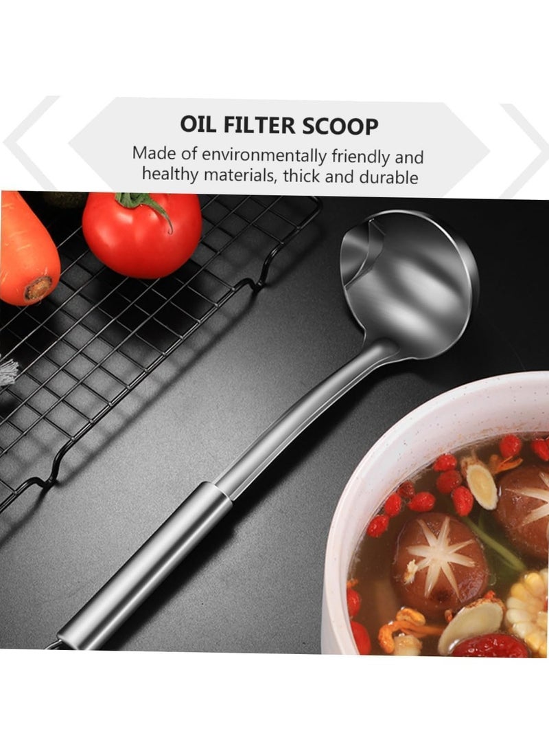 Stainless Steel ladle Spoon Large Colander Non-Stick Spatula Leaky shovel Kitchen, Soup ladle, Gravy ladle, Serving ladle